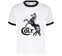 Colt 45 Gun Logo Pistol Gunmaker T Shirt