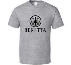 Baretta Logo Gunmaker Piston Guns T Shirt