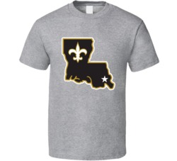 New Orleans Football State Louisiana T Shirt