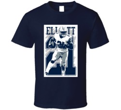Ezekiel Elliot Dallas Running Back Football T Shirt