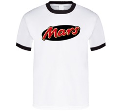 Mars Chocolate Bar Logo T Shirt