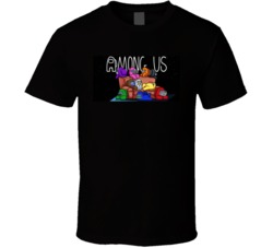 Among Us Video Game Logo T Shirt