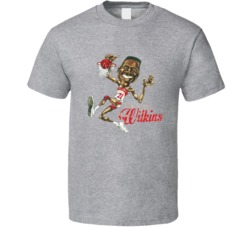 Dominique Wilkins Atlanta Basketball Fan T Shirt