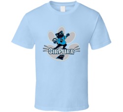 Sir Purr Carolina Football Mascot T Shirt