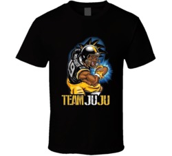 Team Juju Smith Schuster Goku Pittsburgh Football Fan T Shirt