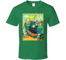 Transformers Sub Wave Subway T Shirt