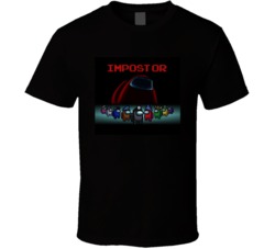 Imposter Among Us Video Game T Shirt
