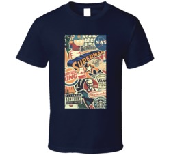 Pop Culture Poster Kfc Burger King Superman T Shirt
