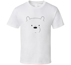 We Bare Bears Ice Bear Polar Big Face T Shirt