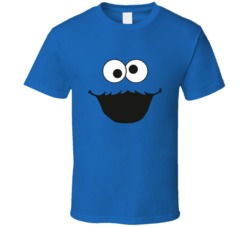 Cookie Monster Big Face T Shirt