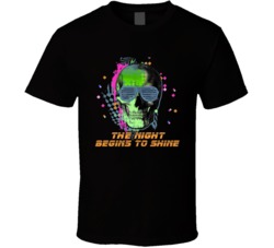 The Night Begins To Shine Teen Titans Go Fan T Shirt