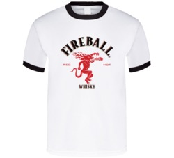 Fireball Red Hot Whiskey T Shirt