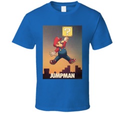 Super Mario Bros Jumpman Nintendo T Shirt