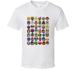 He Man Master Of The Universe Character List T Shirt