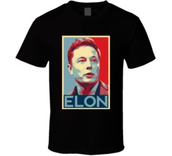 Elon Musk Tesla Hope T Shirt