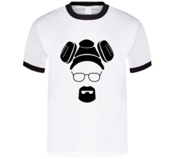 Walter White Heisenberg Shilouette Breaking Bad T Shirt