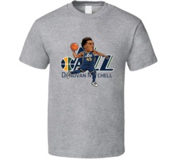 Donovan Mitchell Utah Basketball Fan T Shirt