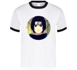 Sasuke Naruto Shinden Anime Manga T Shirt
