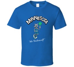 Minnesota The Timberwolf Basketball Fan T Shirt