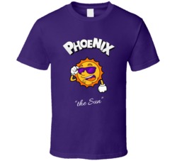 Phoenix The Sun Basketball Fan T Shirt