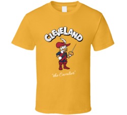 Cleveland The Cavalier Basketball Fan T Shirt