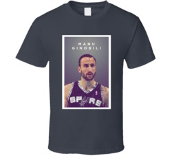 Manu Ginobili San Antonio Legend T Shirt