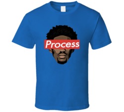 Joel Embiid Process Philadelphia Center T Shirt