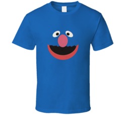Grover Big Head Muppets T Shirt