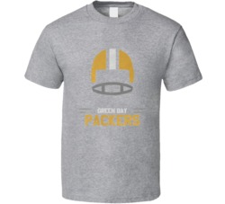 Green Bay Helmet Aaron Rodgers T Shirt