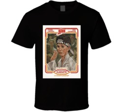 Karate Kid Daniel Larusso Trading Card Cobra Kai T Shirt