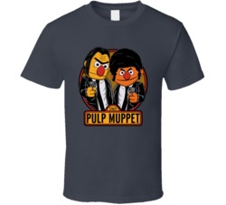 Bert And Ernie Pulp Muppet Street T Shirt