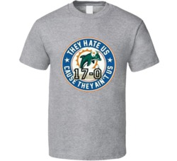 Miami Football Perfect Season They Hate Us T Shirt