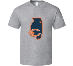 Chicago State Logo Football Team T Shirt