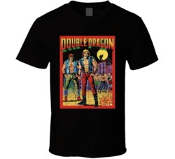 Double Dragon Retro Arcade Game T Shirt