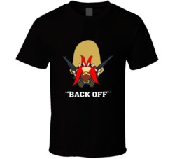 Yosemite Sam Back Off Looney Tunes T Shirt