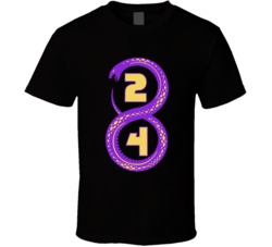 Kobe Bryant Black Mamba Tribute Los Angeles Basketball T Shirt