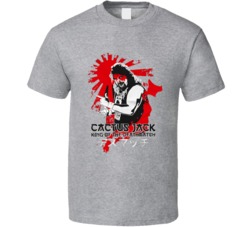 Cactus Jack King Of The Deathmatch Retro Wrestling Fan T Shirt