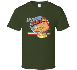 Iron Sheik Popular Wrestler Retro Wrestling Fan T Shirt