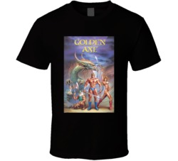 Golden Axe Retro Video Game T Shirt