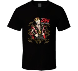 Jerry Lawler The King Popular Wrestler Sports Fan T Shirt