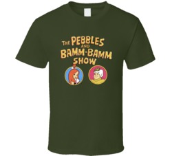 The Pebbles And Bamm-bamm Show Cartoon Tv Show Fan T Shirt
