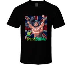 The British Bulldog Davey Boy Smith Popular Wrestler Fan T Shirt