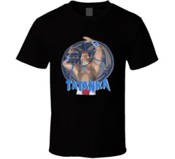 Tatanka Chris Chavis Popular Wrestler Fan T Shirt