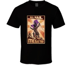 All Hail Megatron Deceptacon Transformers T Shirt