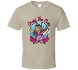 Crazy For Cats Cat Lady Simpsons T Shirt