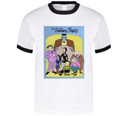 The Addams Family Cartoon T Shirt