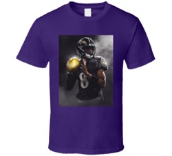 Lamar Baltimore Mvp Quarterback T Shirt