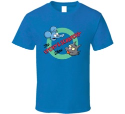 The Itchy And Scratchy Show Animated Tv Series T Shirt