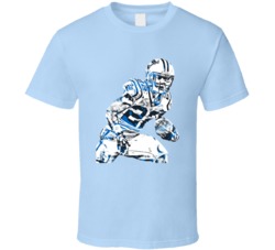 Christian Mccaffery Run Cmc Running Back Carolina Football Fan T Shirt