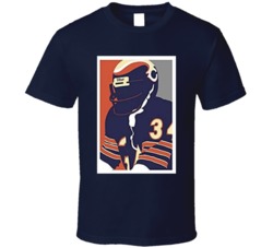 Walter Payton Chicago Hope Running Back Legend T Shirt